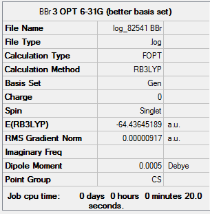 Data base:3-61G