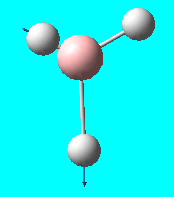 Asymmetric stretch (in plane)