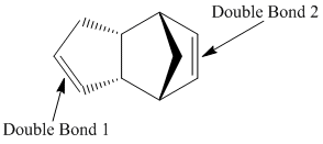 The Two Bonds Where Hydrogenation Can Occur