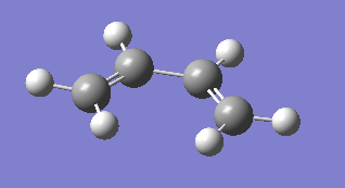 fig. 13: Result of optimisation at semi-empirical/AM1 level.