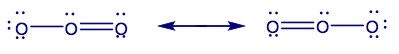 Lewis Structures for Ozone.