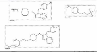 Reaction scheme showing Sibutramine synthesis
