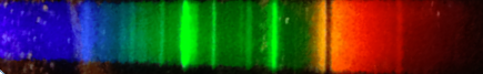 Initial spectroscope set up