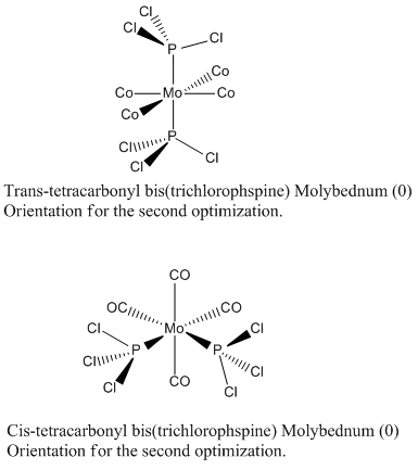 Structure 2: Structures for the second optimisation