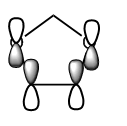 Figure 24b. HOMO of the dienophile, diagram