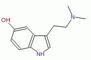 Bufotenin 2D image