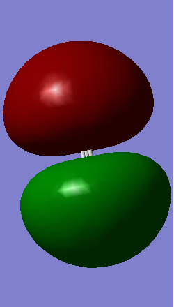 Example of a molecular orbital in N2