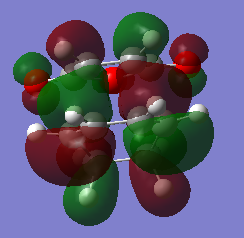 fig. 33: HOMO of exo TS.