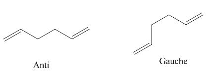 1,5-hexadiene arrangments