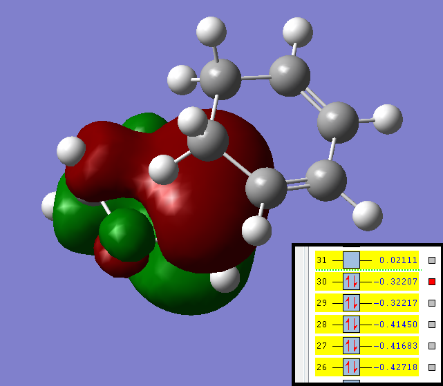 File:Ex 2 exo reactants MO showing HOMO localised on dienophile jjr115.png
