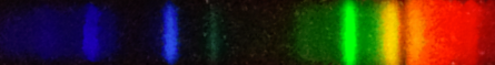 Initial spectroscope set up