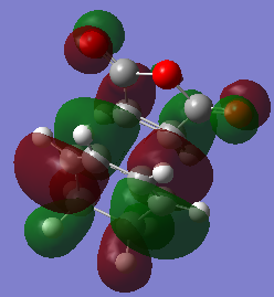 fig. 31: HOMO of endo TS.