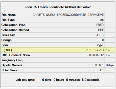 Energy = -145343.35017 kcal mol-1