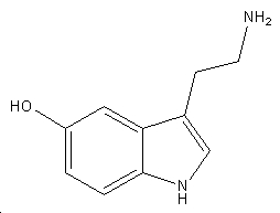 Serotonin Structure