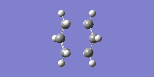 Figure 3. Visualisation of imaginary frequency