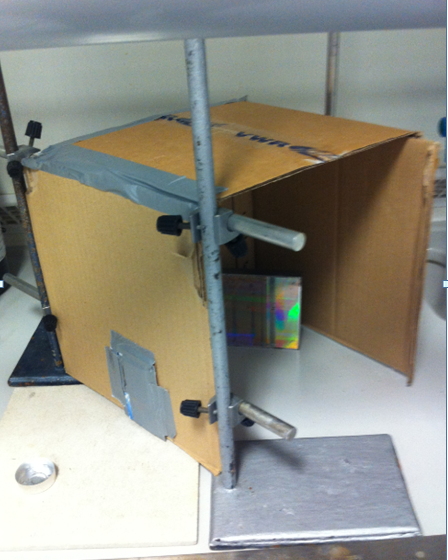 Initial spectroscope set up