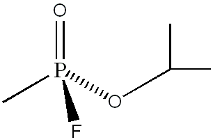 2D Representation of Sarin