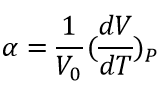 Thermal Expansion Coefficient