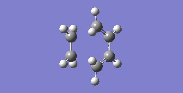 gif 2: first positive vibrational frequency at transition state: 145.10cm-1