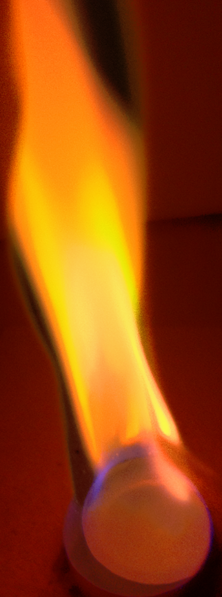 Home made spectroscope using CD