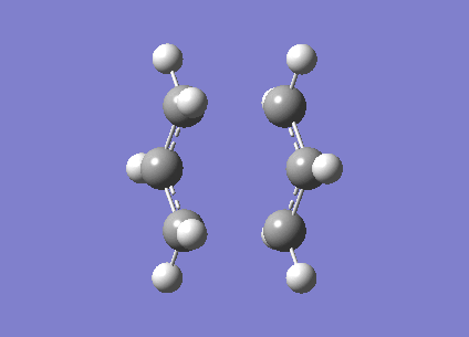 Imaginary Vibration of Chair Transition State