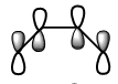 Figure 11b. LUMO of butadiene, diagram