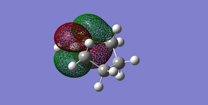 Fig 47Diels-Alder Cycloaddition Product LUMO (Antisymmetric)