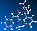 Second conformer. Dihedral angle: 19 degrees. Total energy: 278.2 kJ/mol