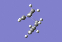 Endo transition state imaginary frequency animation