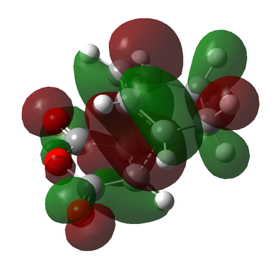 Figure 10c - HOMO of the Endo transition state