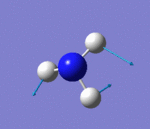 NH3 third vibration