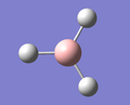 Optimised BH3 molecule