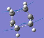 Motion corresponding to the imaginary frequency