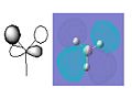 BH3 Molecular Orbital 4e'-antibonding