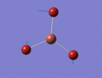TlBr3 second vibration