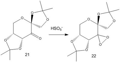 Formation of the active Shi catalyst from its precursor