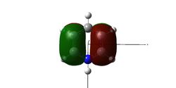Orbital 21 of Pyridinium