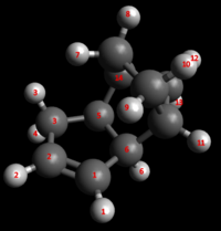 Molecule 4 Carbon and Hydrogen Interaction Lengths