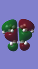 Antisymmetric bonding orbital