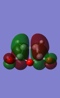 LUMO of Cyclohexa-1,3-diene
