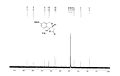 Experimentally obtained 13C NMR of trans-isomer[15]