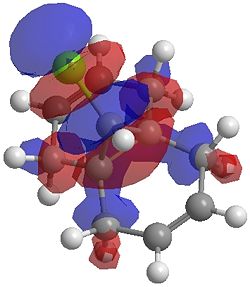 "LUMO+2 orbital by HF method for 13 "
