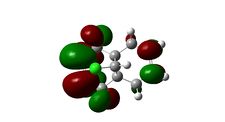 A HOMO of compound 12.