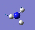 NH3 first vibration