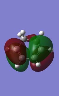 HOMO of Maleic Anhydride