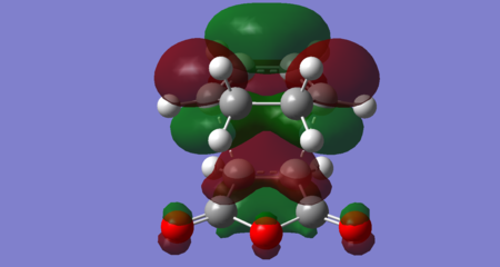 Figure 41: Exo LUMO +1 (Energy = -0.02012 Hartrees) — Symmetric
