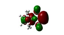 A HOMO of compound 12.