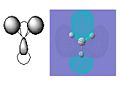 BH3 Molecular Orbital 3e'-antibonding