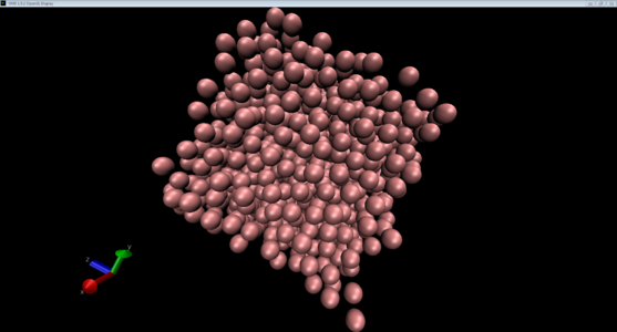 figure 9; simple cubic lattice at t=nΔt=0.1
