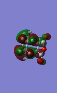 HOMO of transition state